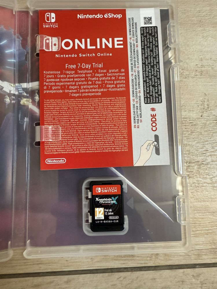 Xenoblade chronicles X- nintendo switch