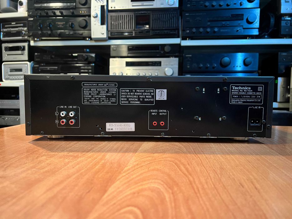 Magnetofon Technics RS-T55R dbx, Audio Room