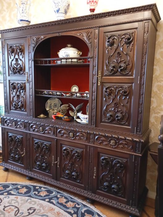 Móvel de sala, em madeira