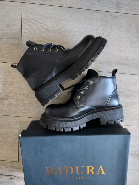 Buty skórzane Badura