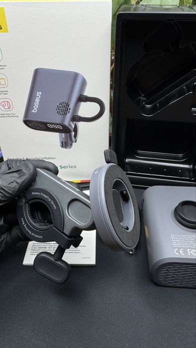 Акумуляторний компресор насос Baseus PrimeTrip Series Portable Bike