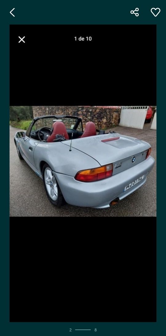 Bmw z3 1800 ano 98