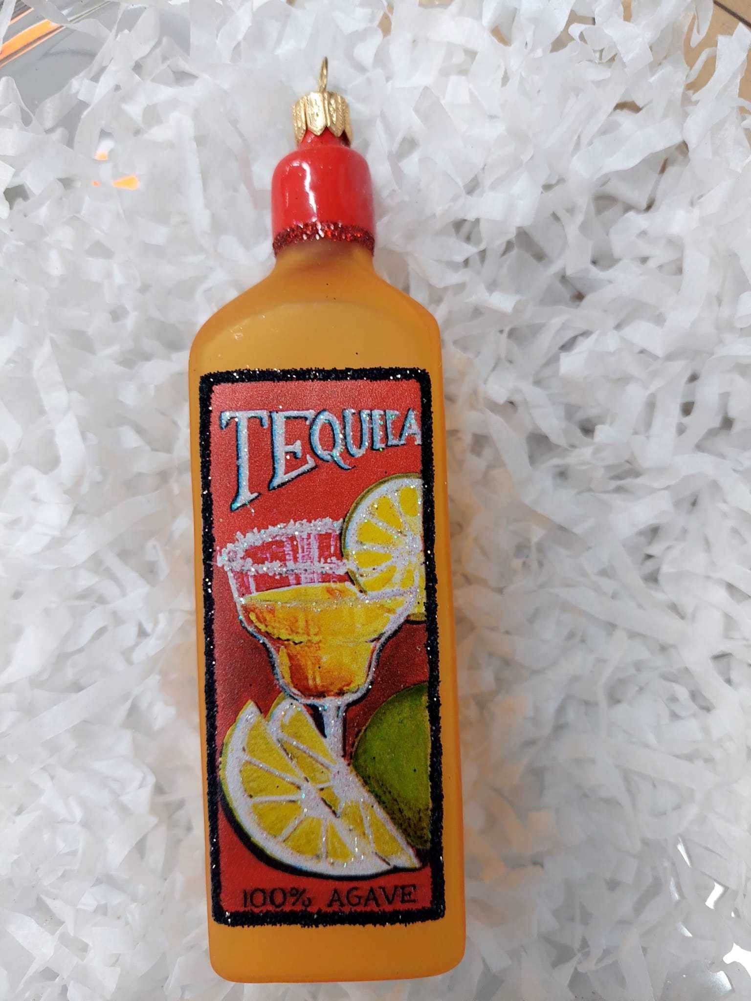 TEQUILA Polskie szklane bombki rękodzieło pięknie zdobione u tigera 1