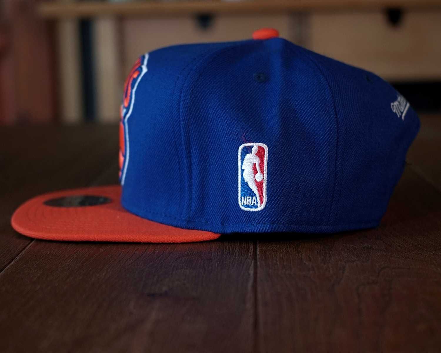 Czapka z daszkiem Mitchell and Ness snapback New York Knicks NBA