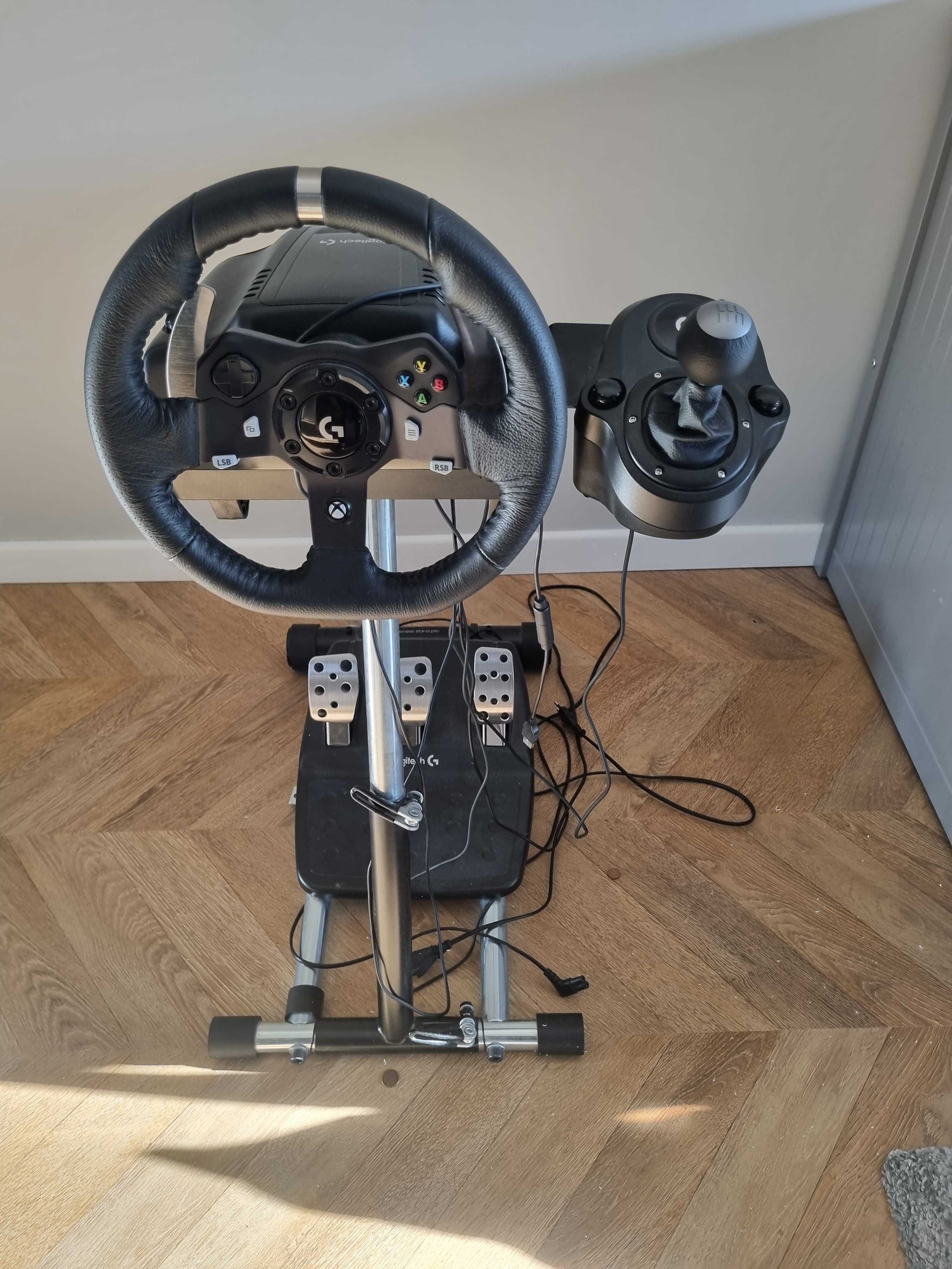 Kierownica Logitech 920 + skrzynia biegow