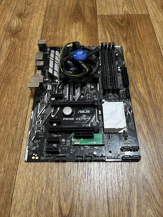 Материнська плата Asus Prime Z270-P процесор і охолодження в подарунок