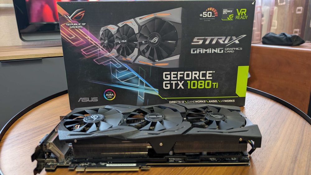 Відеокарта Asus GTX 1080 Ti Strix 11GB