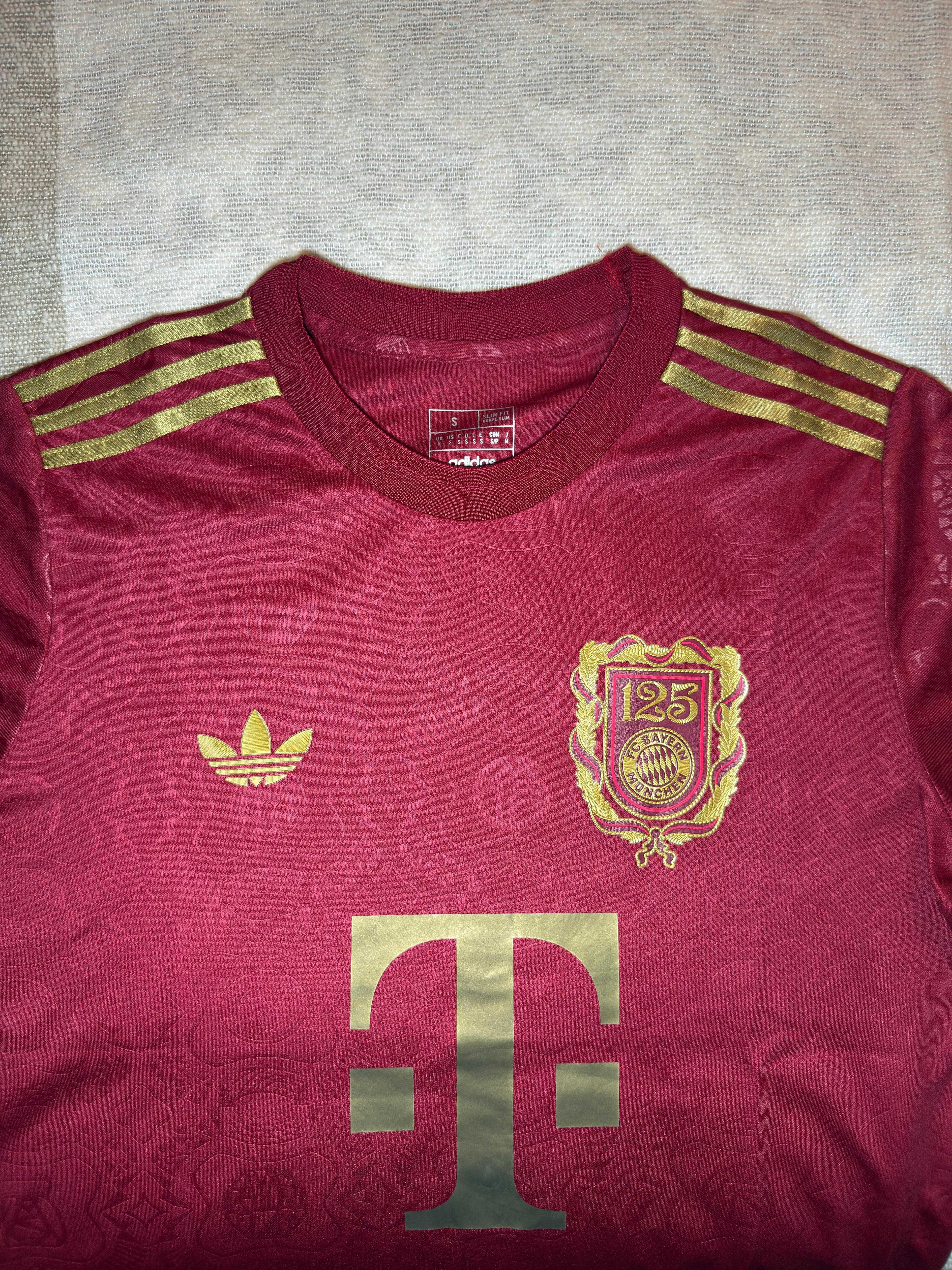 Camisola edição especial(125 anos)-Bayern Munich 2024/2025-Nova-Tam. S