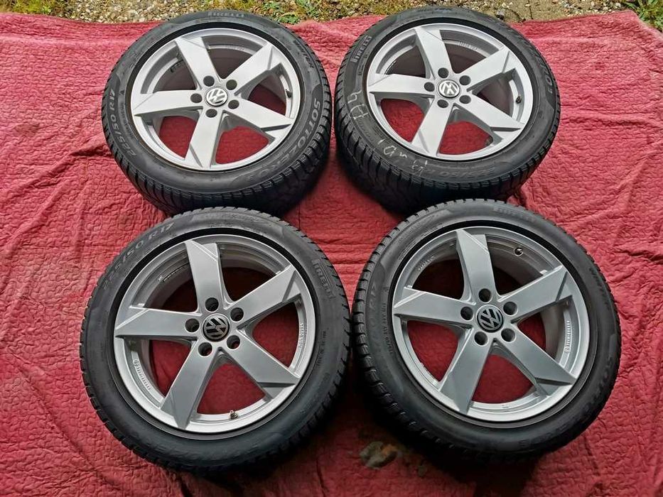 KOŁA zima 17' VW SHARAN PASSAT TOURAN T-ROC - 5x112 - 225/50/17