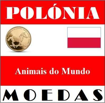 Moedas - - - Polónia - - - "Animais do Mundo"