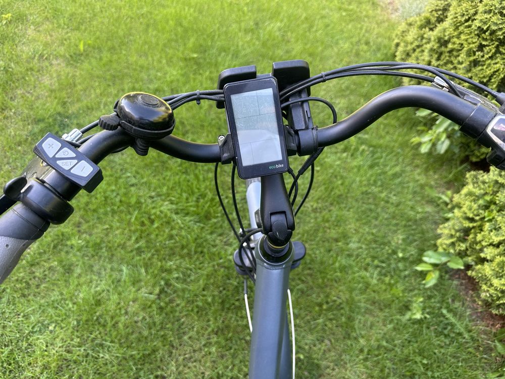 Rower Elektryczny EcoBike Trafik Pro Grey 28