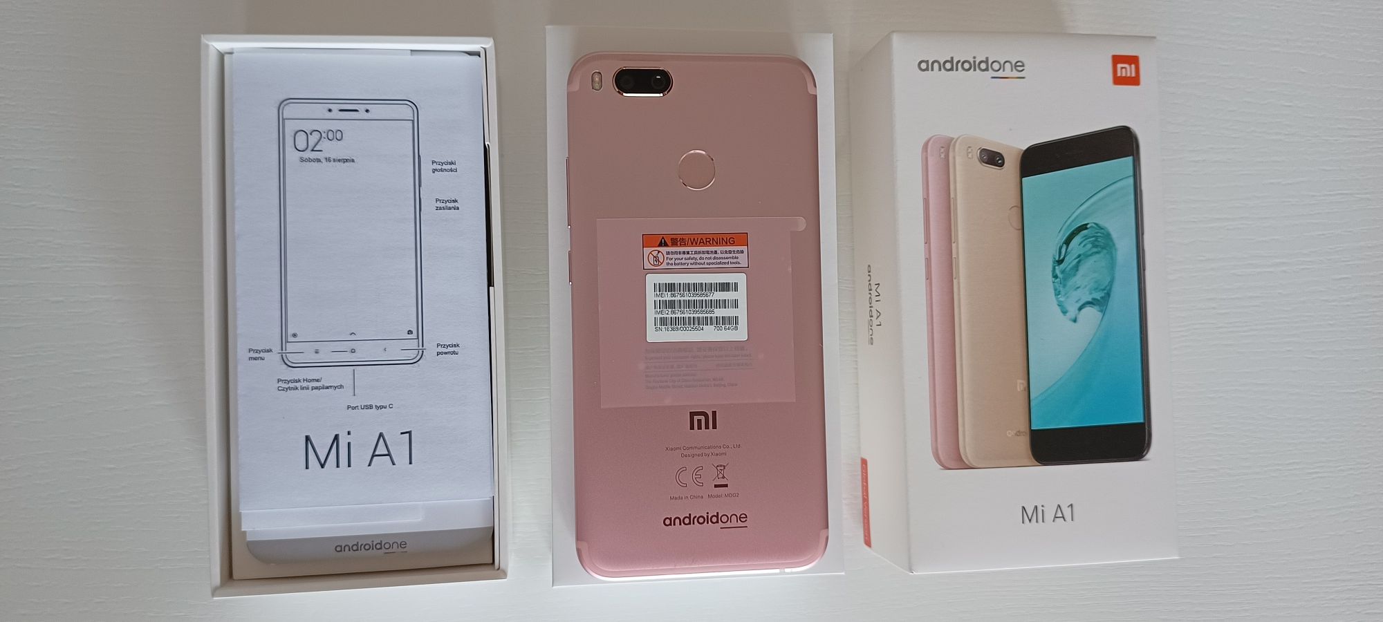 Xiaomi Mi 4/64GB FullHD czytnik Dual SIM USB Typu-C Różowe złoto