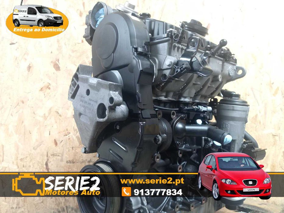 Motor Seat Leon II 1.9 TDI 105cv - BXE