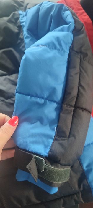 Kurtka zimowa kurteczka narciarska płaszcz parka 134 140