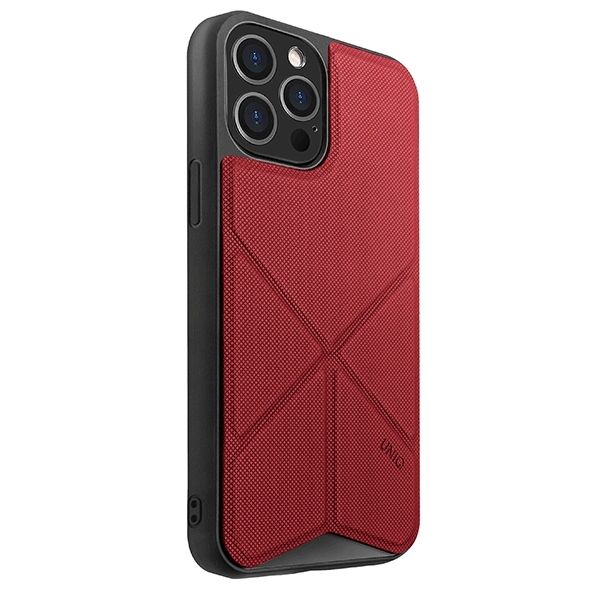 Uniq Etui Transforma Iphone 12/12 Pro6,1" Czerwony/Coral Red