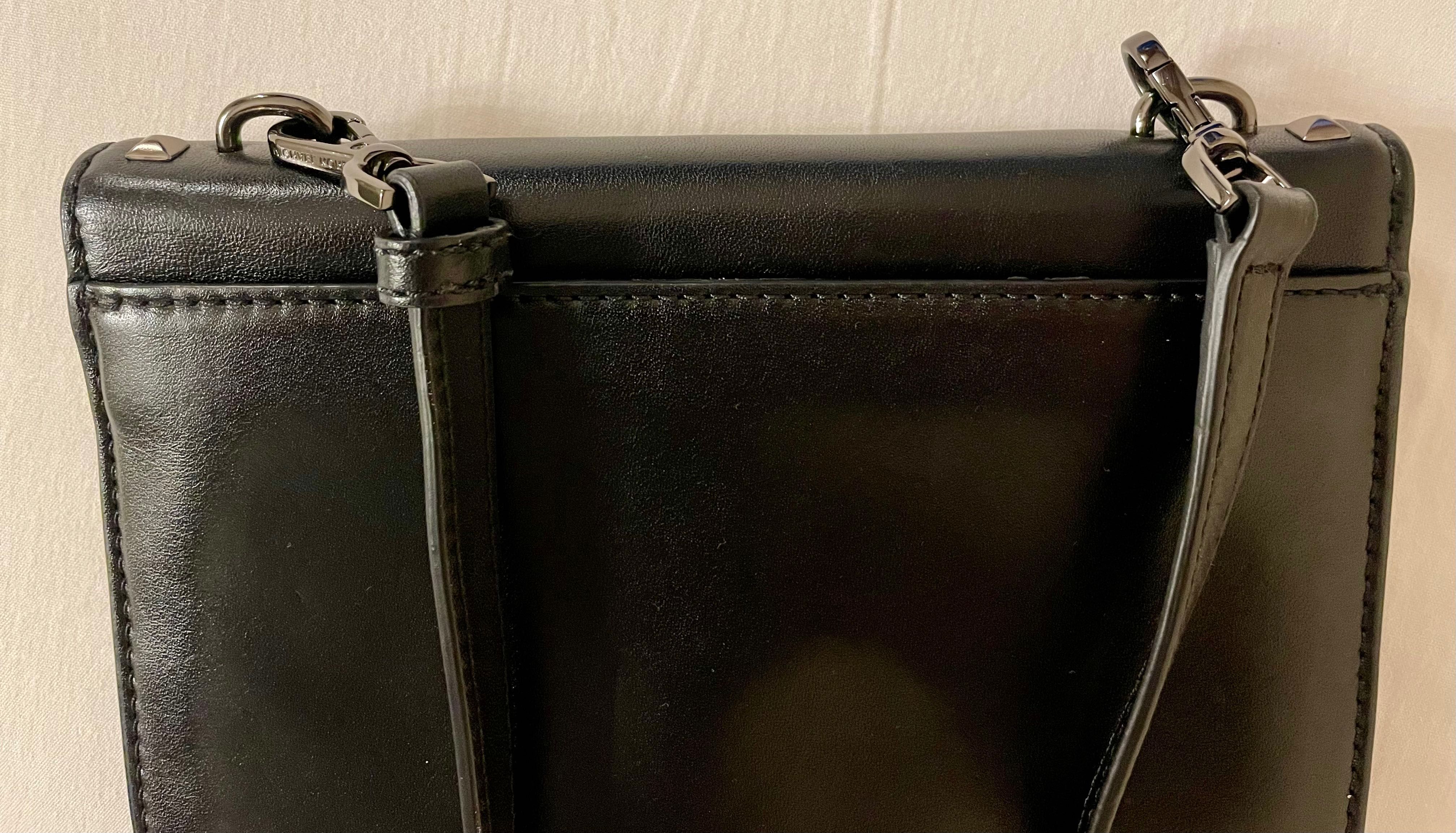 Kopertówka Michael Kors nowa czarna ćwieki