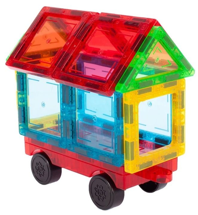 Klocki Magnetyczne Konstrukcyjne 3d Duże 45 Elem.