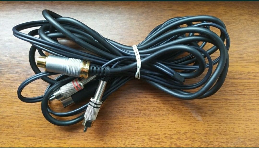 Kabel C64/C128 na DIN8 S-Video SVHS złocony HQ2,2m