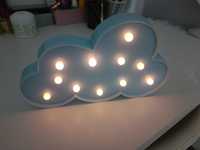 Lampka w kształcie chmury