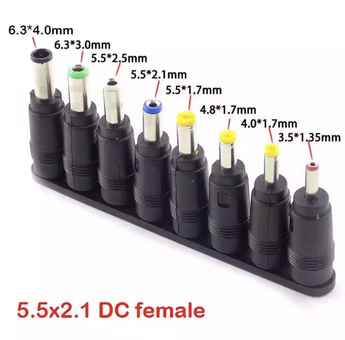 Кабель для WiFi роутерів USB 5V to DC 9V/12V + набор перехідників