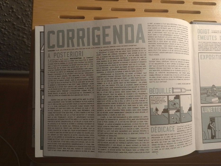 Jimmy Corrigan w języku francuskim