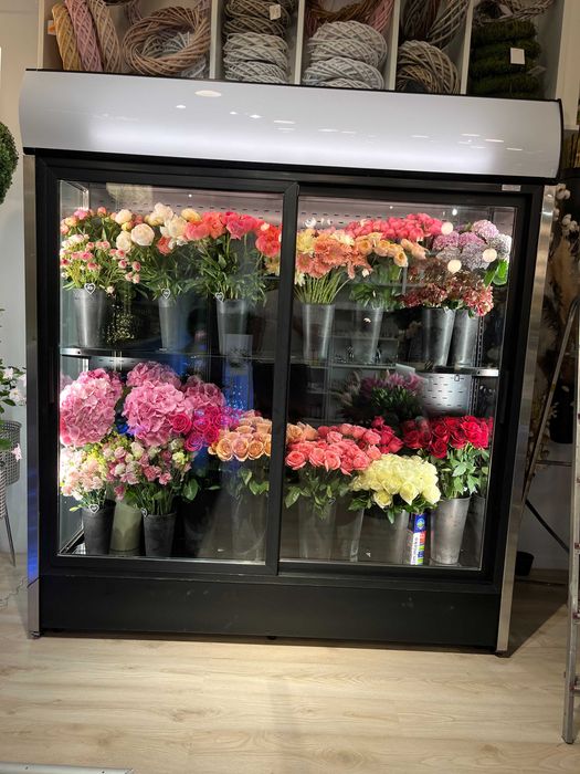 Regał chłodniczy chłodnia na kwiaty