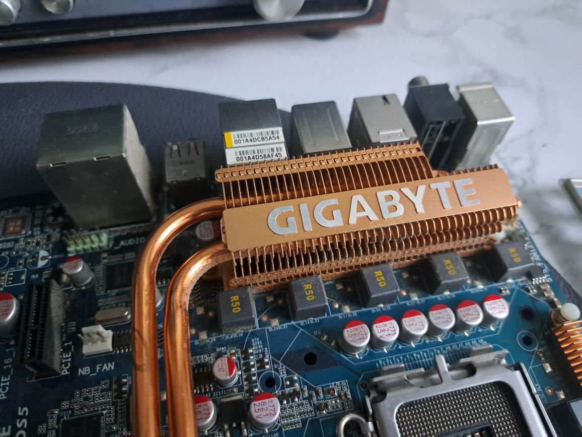 Płyta główna, Gigabyte, GA-X38-DS5, rev.1.0 + chłodzenie procesora!