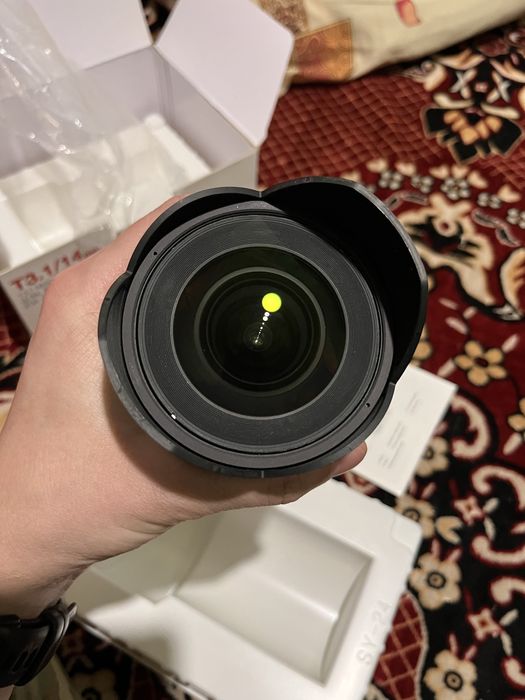 samyang T3.1 14mm ef sinema обєктив кіношний
