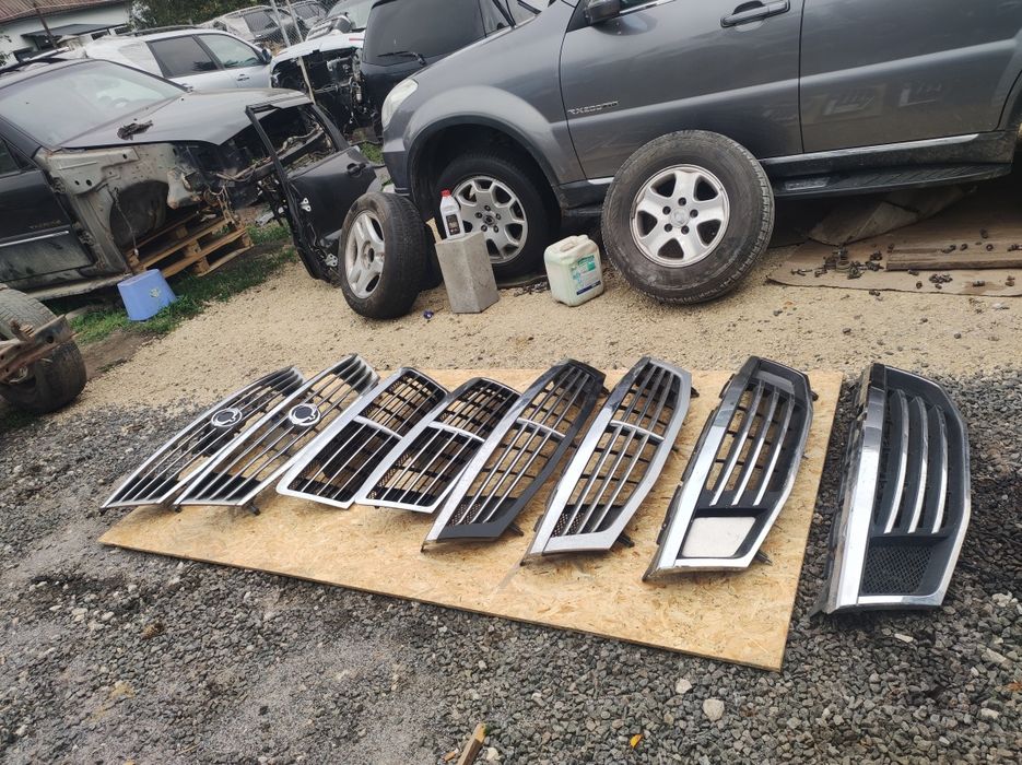 Решітка решотка радіатора санг йонг ssangyong rexton 1 2 3 W рекстон