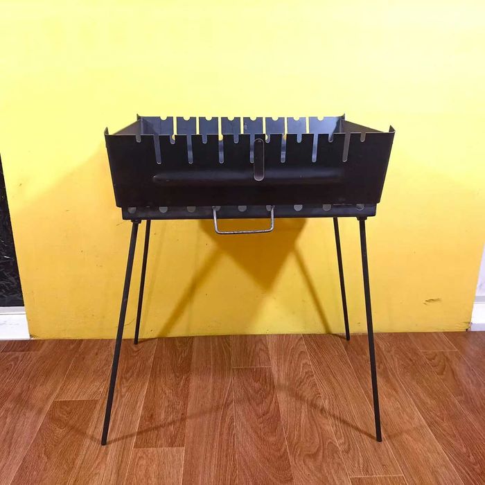 Мангал-чемодан на 6 шампуров (2.8 мм)Складной Разборной мангал Шампура