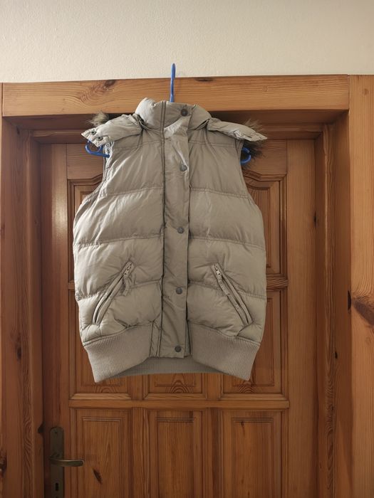 Bezrękawnik damski puch