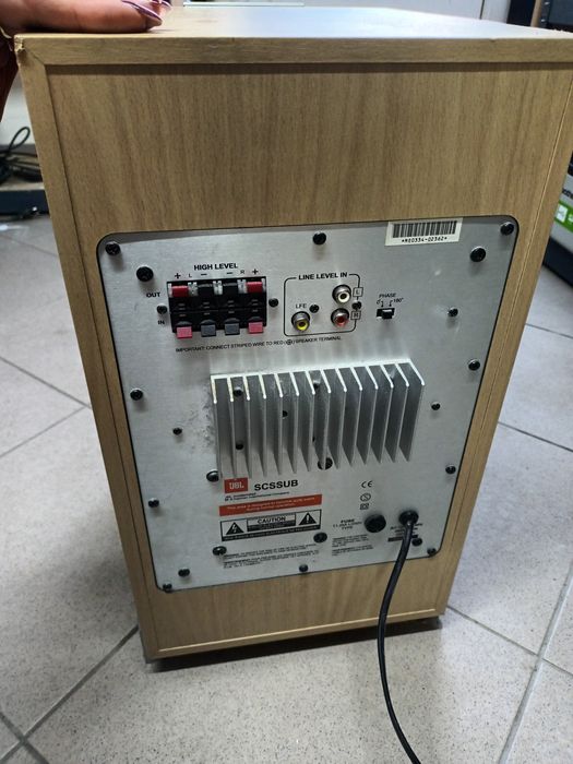 JBL subwoofer aktywny SCSSUB