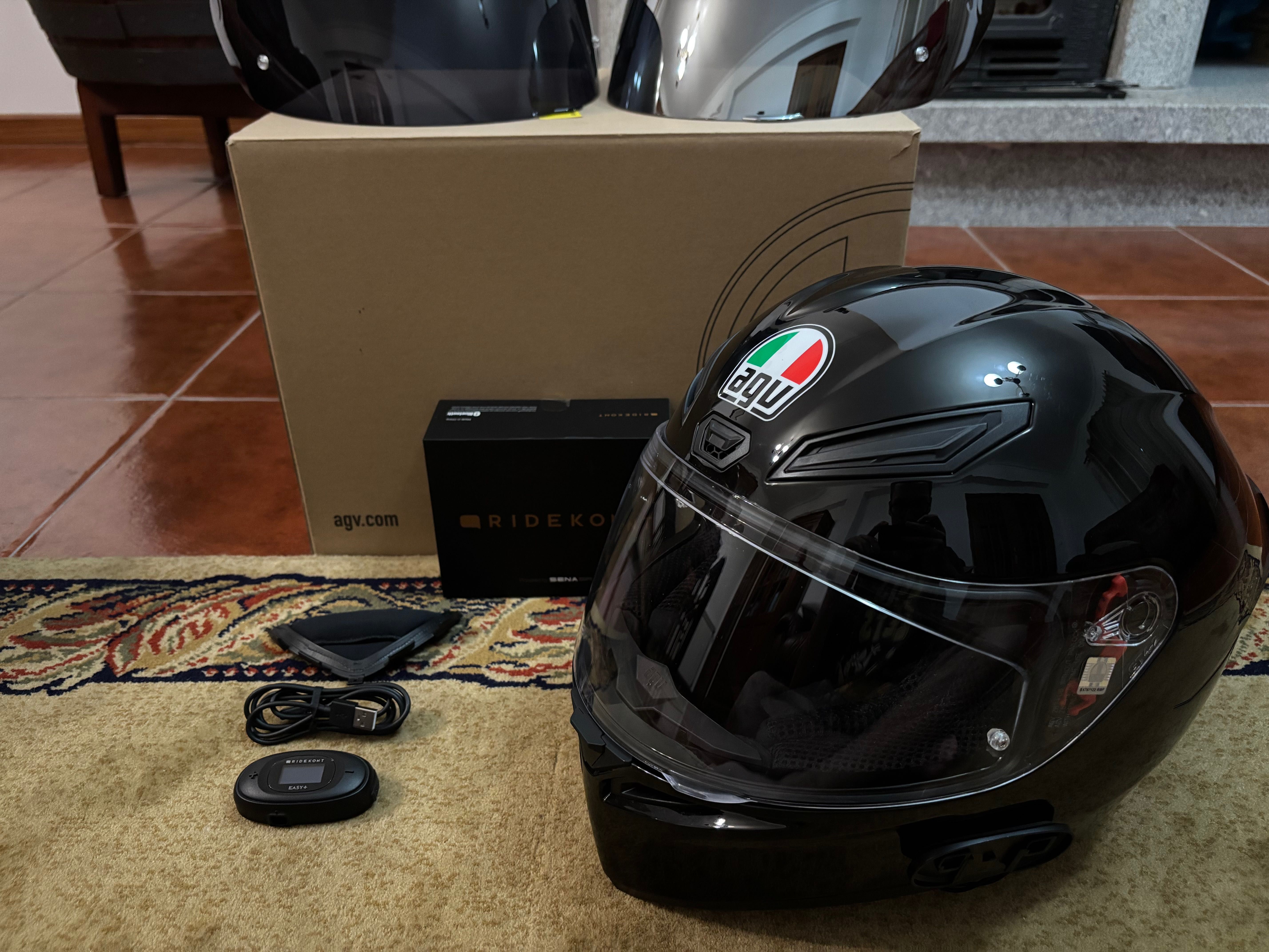 AGV K1 S Preto XL