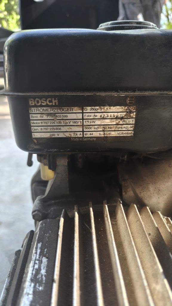 Agregat prądotwórczy Bosh 1.7kW