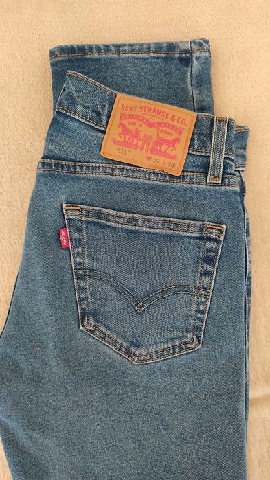 Calças jeans homem LEVIS 511 W29L30 ALL SEASONS TECH