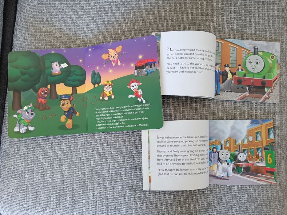 Zestaw książeczek dla dzieci Psi Patrol Słodkich snów pieski, Diesel,