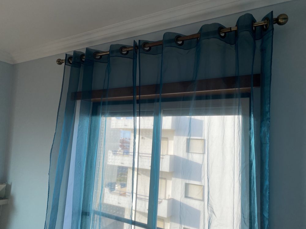 Conjunto de 4 cortinados