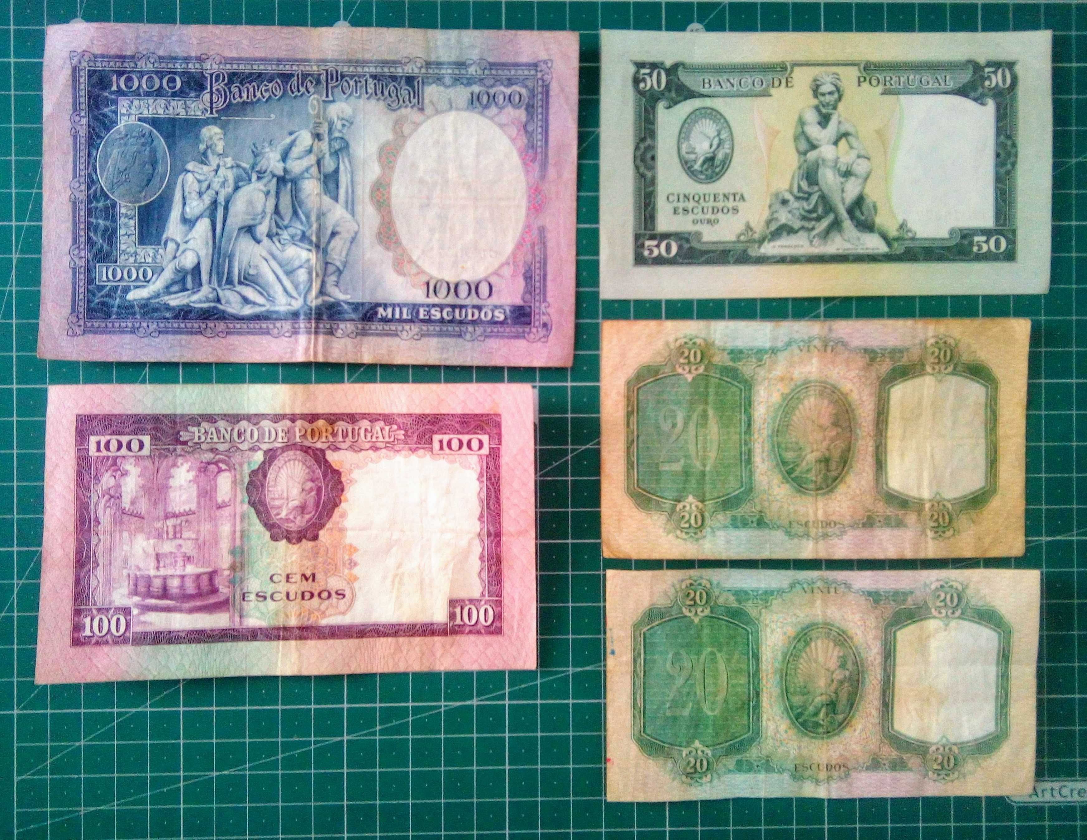 Lote de Notas Portuguesas