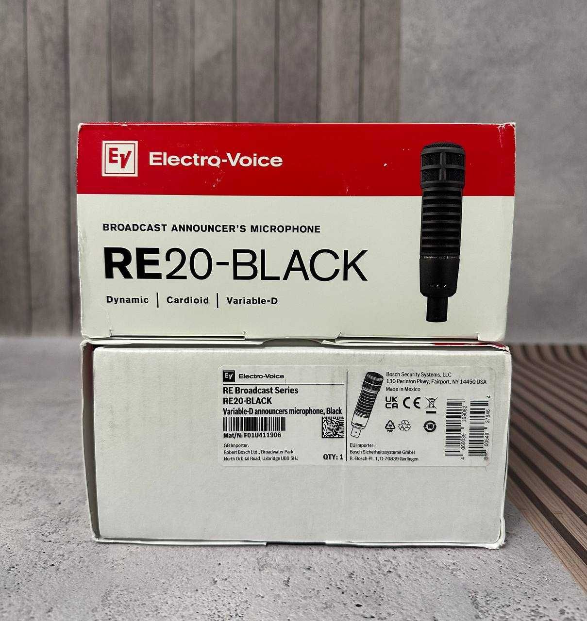 Мікрофон універсальний Electro-Voice RE20 (Black)