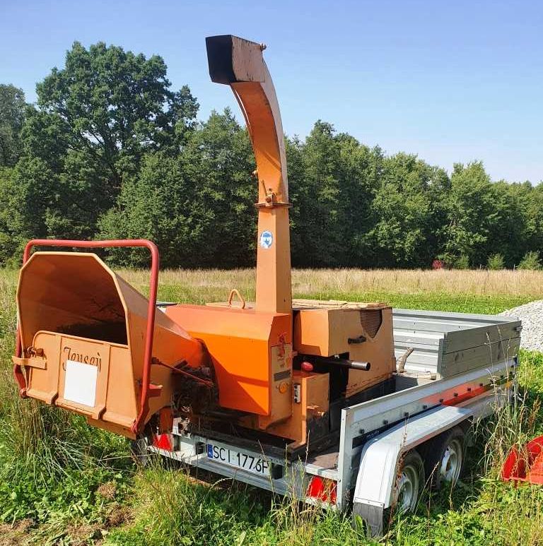 Rębak JENSEN, KUBOTA 25 KM diesel