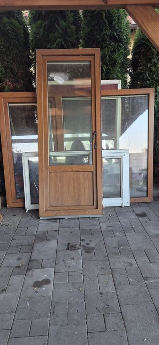 Okna drzwi 4 sztuki