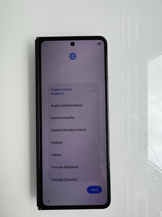 Смартфон Samsung Galaxy Fold5 12/256GB Phantom та Black