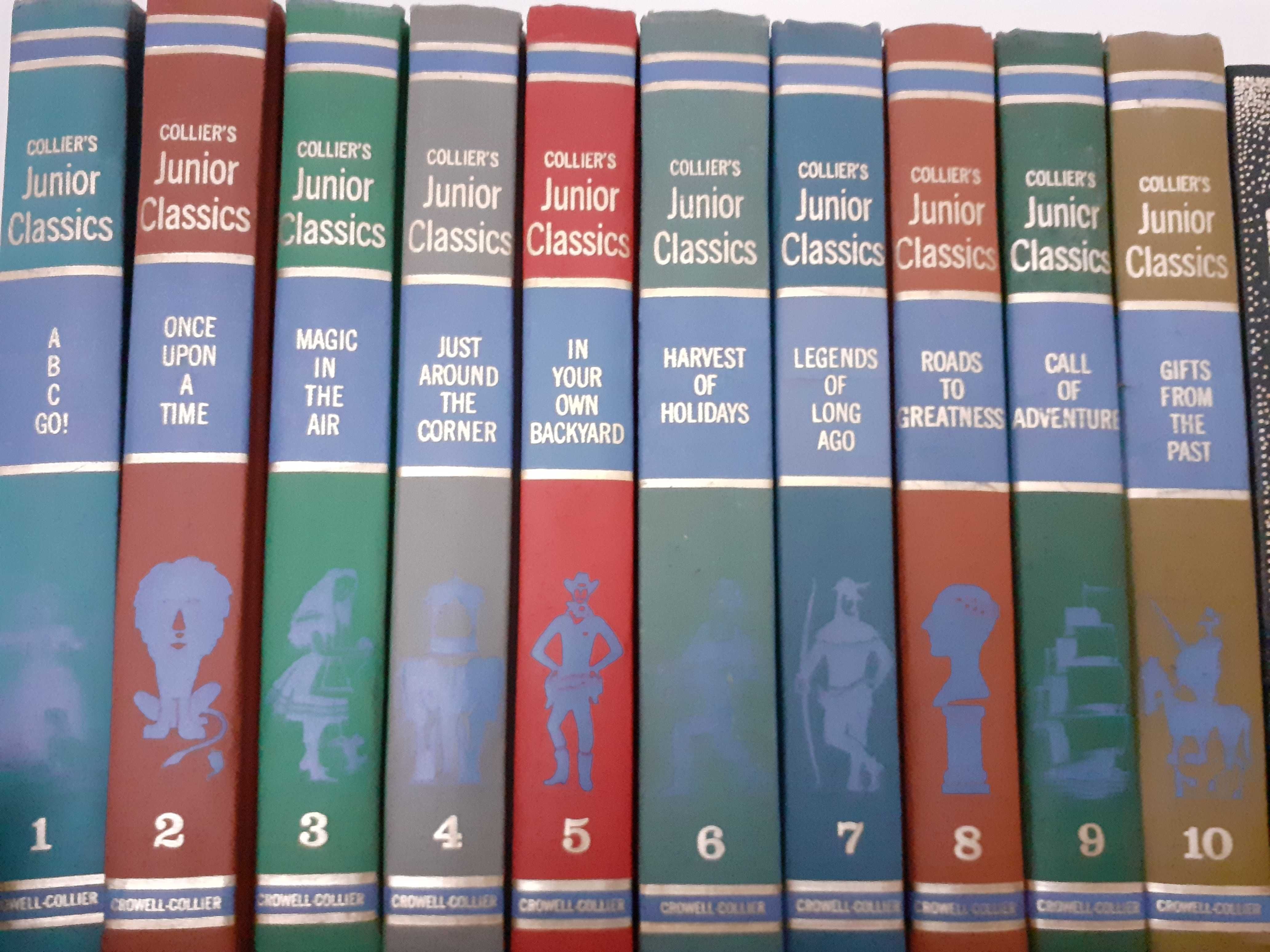 Collier's Enciclopédia(24 vol.+2 dic.)+ Colliers Junior Classics (10)