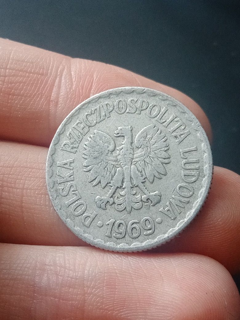 1 złoty 1969 rok rzadkie!!!