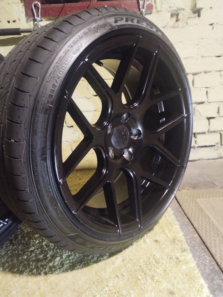 5x112 18" HAXER SSA03 nowe opony 225/40/18