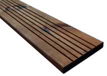 Deska tarasowa Sosna impregnowana ciśnieniowo 27x145x4000mm ryflowana
