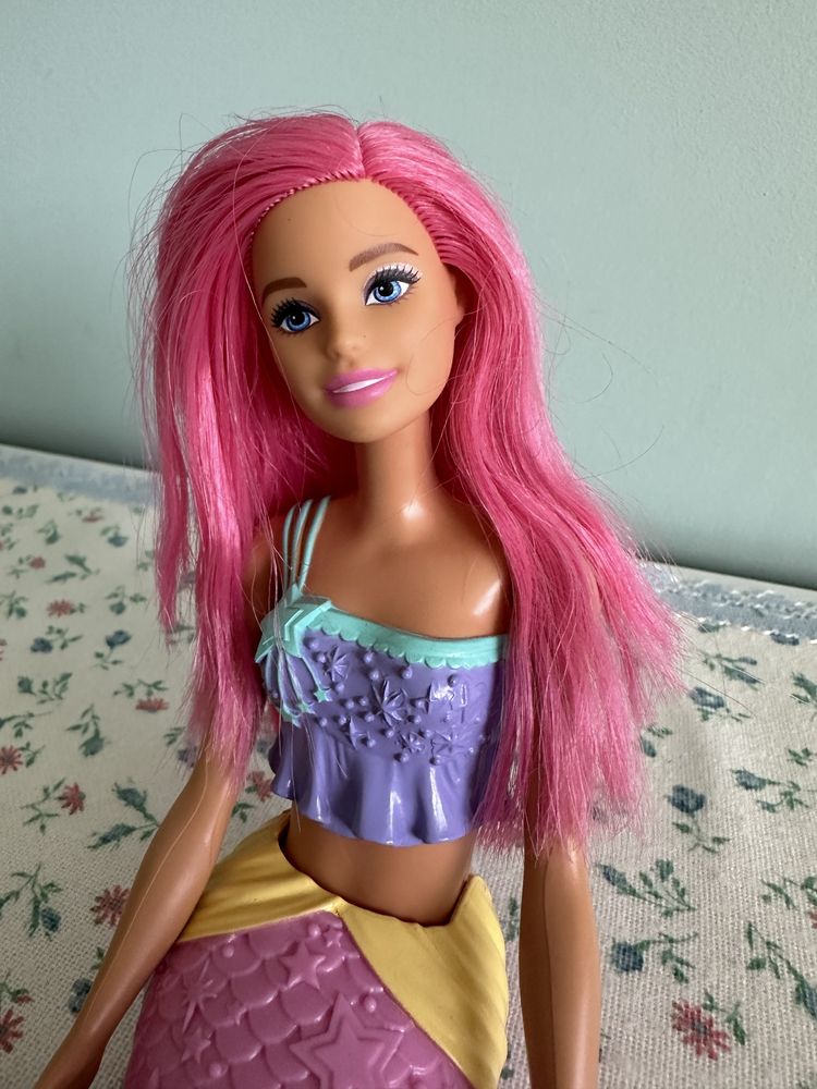 Nowa Barbie Dreamtopia Lalka Syrenka GGC09 Mattel