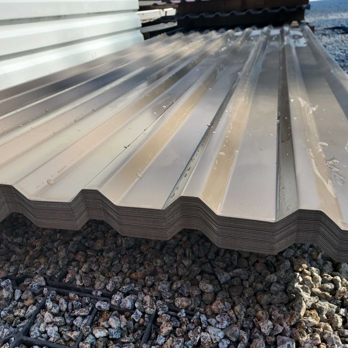 Blacha powlekana szara trapezowa na dach