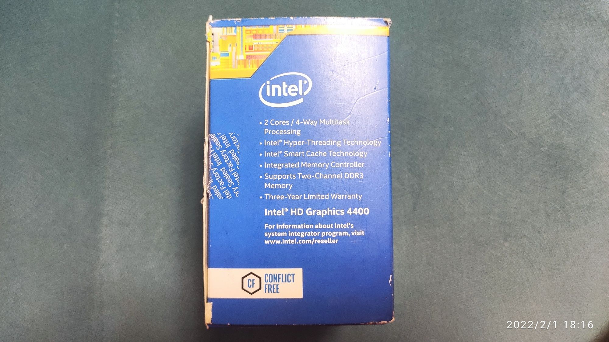 Процессор Intel core i3-4170