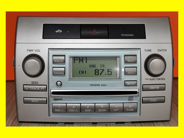NAPRAWA radio W58810 TOYOTA Corolla VERSO II FV23%